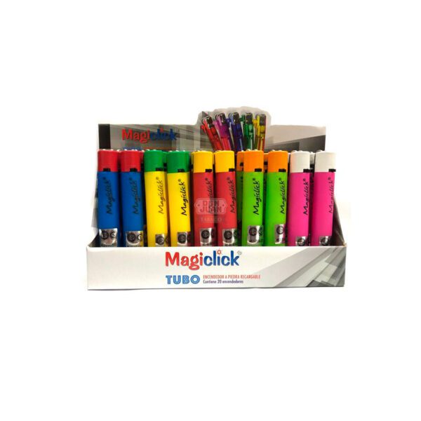 Encendedores Magiclick Tubito Goma