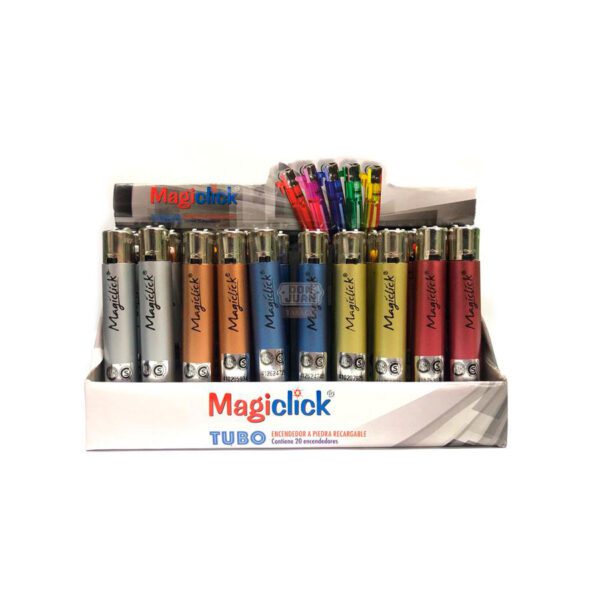 Encendedores Magiclick Tubito Metal