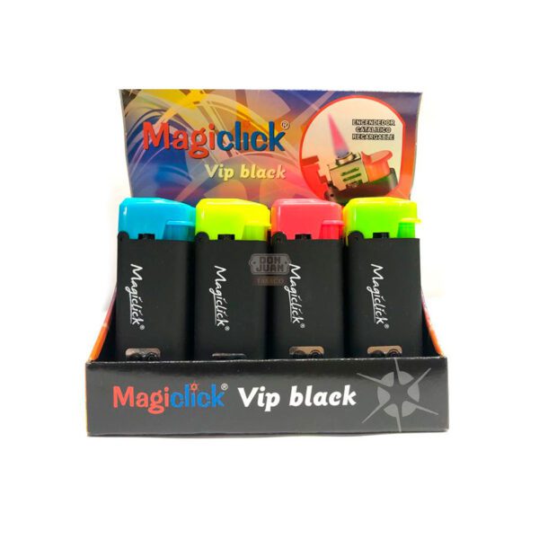 Encendedores Magiclick Catalítico Vip Black