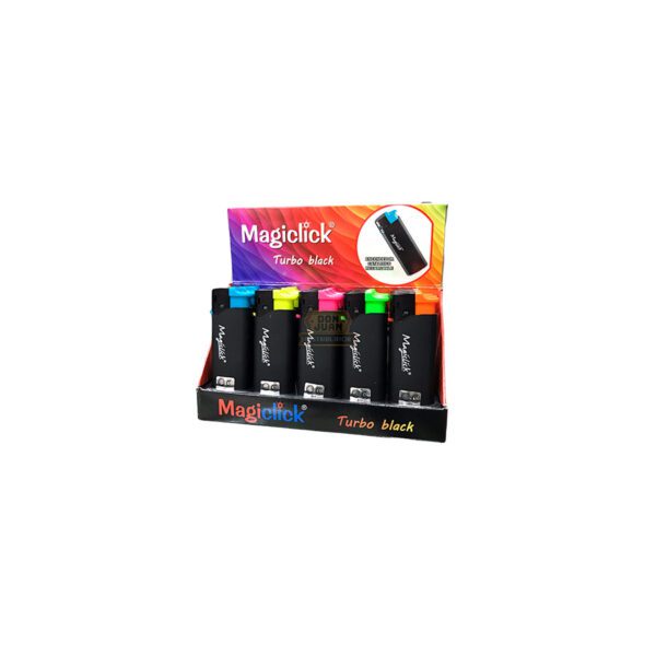 Encendedor Magiclick Catalítico Turbo Black