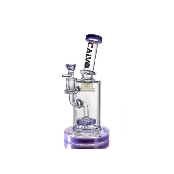 Bong Vidrio Calvo Esencial Purple 22cm Cod CG1PU