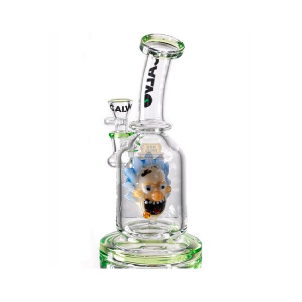 Bong Vidrio Calvo RICK & MORTY 22cm Cod CG32