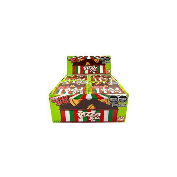 Caramelo Gomita Pizza XXL 21g x36