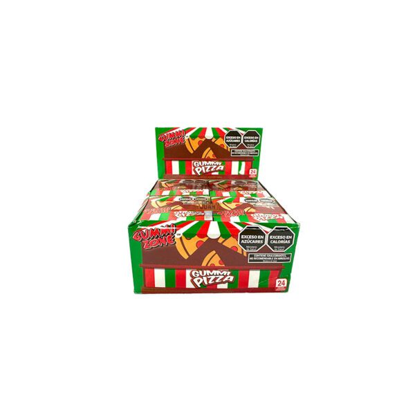 Caramelo Gomita Pizza 15g x24