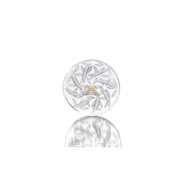 Calvo Glass Spinner Cap FLOWERS CP62