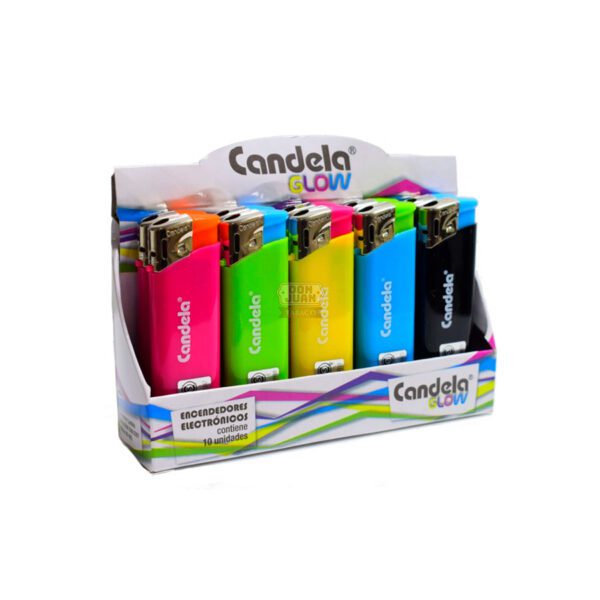 Encendedor Candela Electronico Recargable Glow