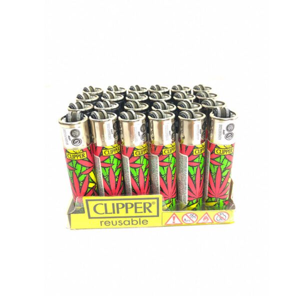 Encendedores Clipper Maxi Estampados x24 - Imagen 2