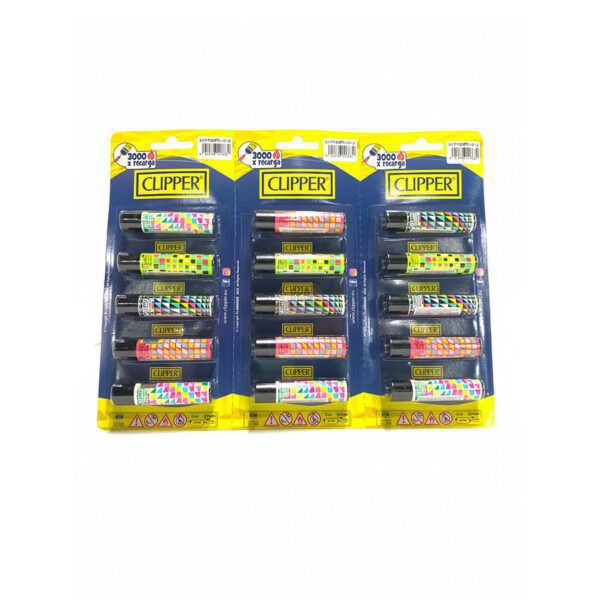 Encendedores Clipper Maxi Estampados x5 - Imagen 9