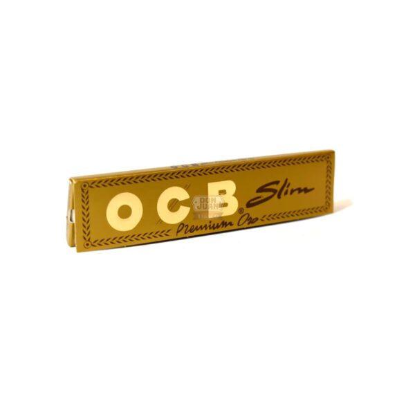 Papel Ocb Premium King Size Slim Gold