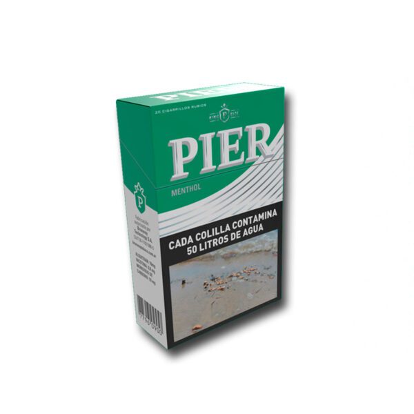 Cigarrillos Pier Box Menthol