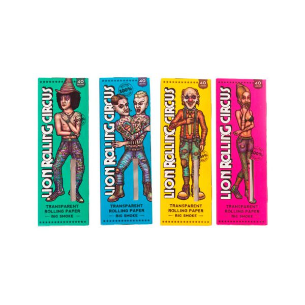 Lion Rolling Circus King Size Transparente