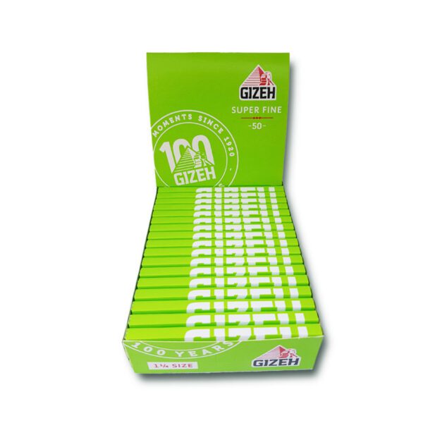 Gizeh Papel Super Fino Verde 1 ¼ - Imagen 2