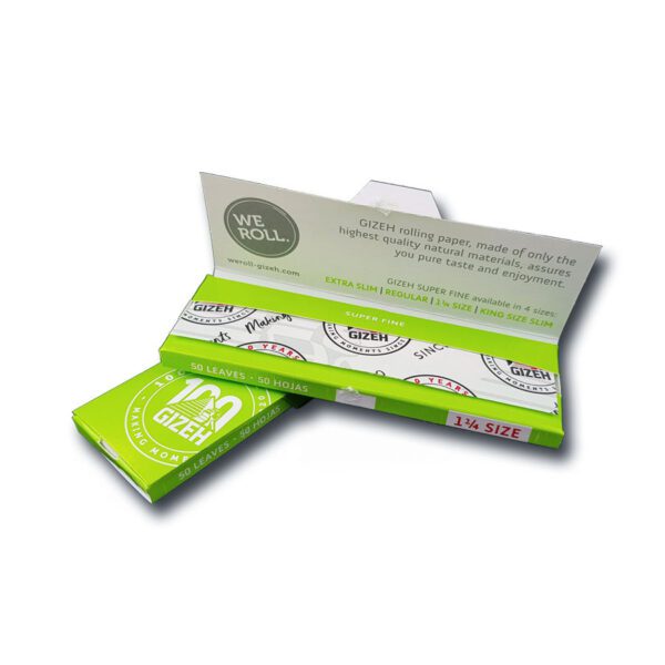 Gizeh Papel Super Fino Verde 1 ¼ - Imagen 3