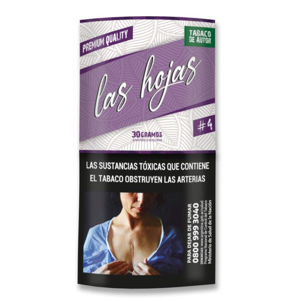 Tabaco Las Hojas Uva 30g