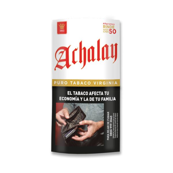 Achalay Tabaco puro Virginia 40g