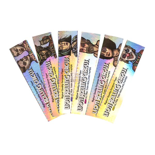 Papel Lion Rolling Circus Silver King Size