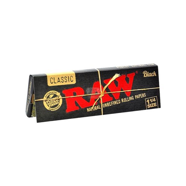 Papel Raw Black1 ¼