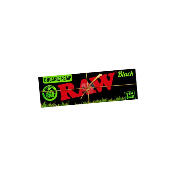 Papel Raw Black Organico 1 ¼
