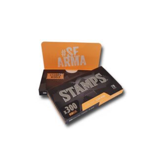 Papel Stamps Black Ultra Thin 1 ¼