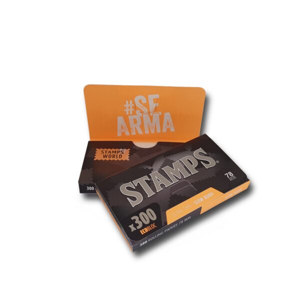 Papel Stamps Black Ultra Thin 1 ¼