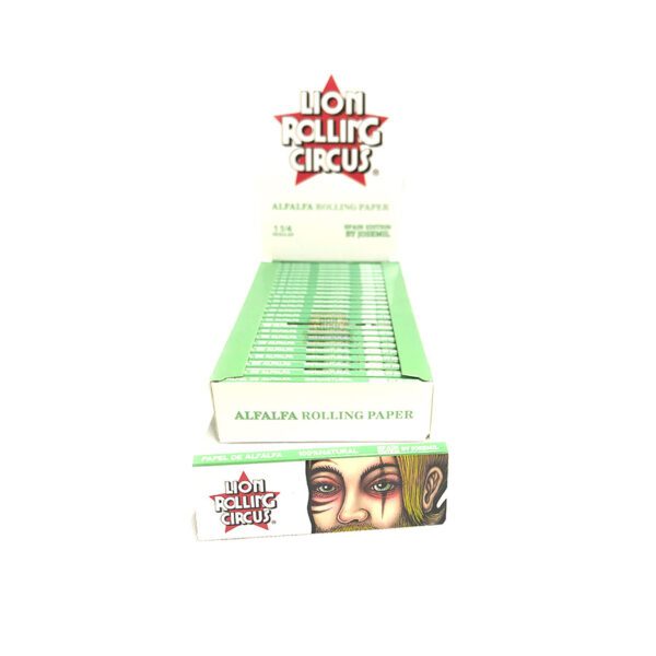 Papel Lion 1¼ Alfalfa X 50 Caja X 25