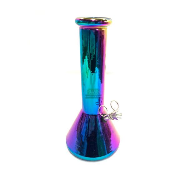 Bong Vidrio Tornasolado 25cm Cod. 2829