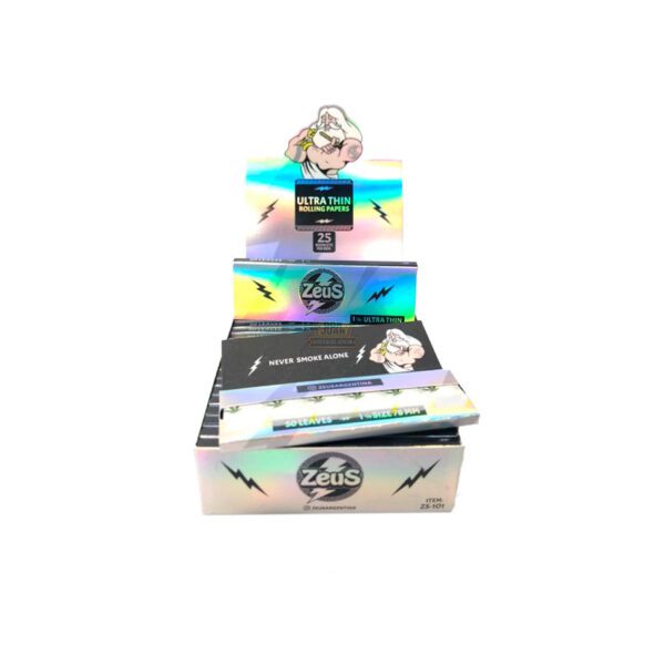 Papel Zeus Silver Chala Regular  1 1/4