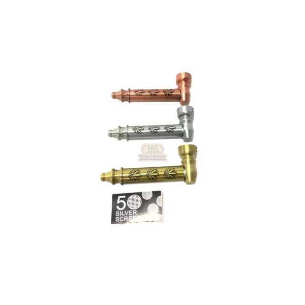 Pipa Metal Chala Recta Cod. 3311