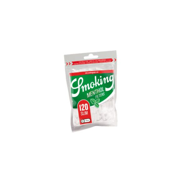 Filtros Smoking Slim Menthol