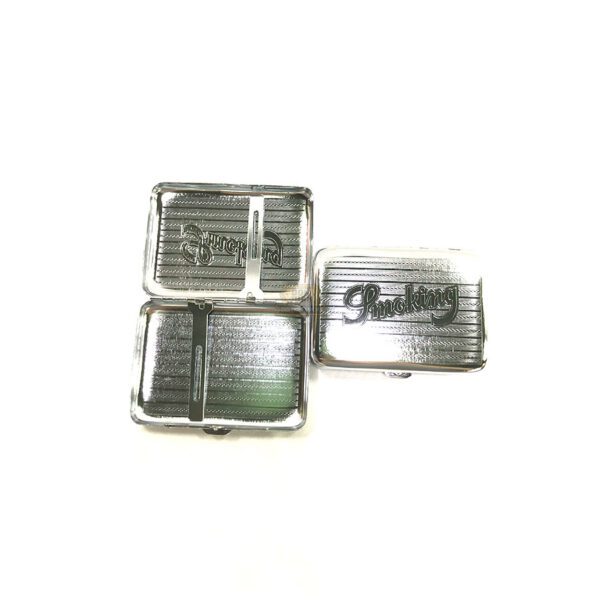 Cigarrera Smoking de Metal labrada Cod. 3531