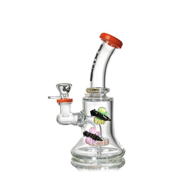 Bong Vidrio Calvo Esencial Orange 22cm Cod CG1O