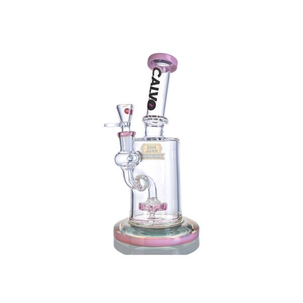 Bong Vidrio Calvo Esencial Pink 22cm Cod CG1P