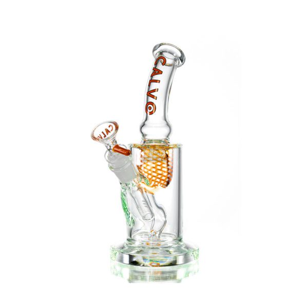 Bong Vidrio Calvo Incycler Orange 24cm Cod Cl1070
