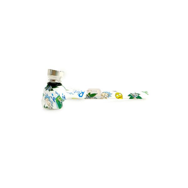 Pipa Vidrio Calavera Motivos Cod 8320 - Imagen 2
