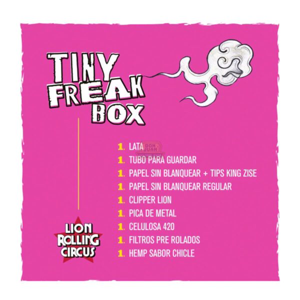 Kit Lion Rolling Circus Tiny Box - Imagen 3