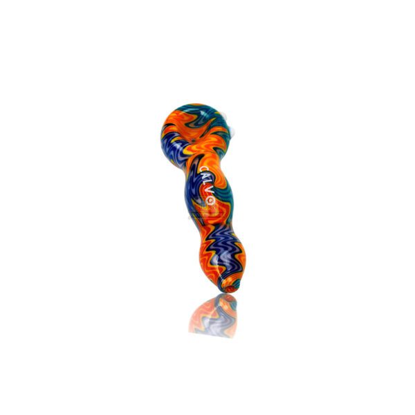 Pipa Vidrio Calvo Wig Wag Red Cod HP2103-C