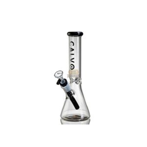 Bong Vidrio Calvo Beaker Black 25cm Cod. CG81112