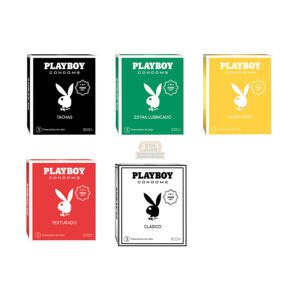 Condones Preservativos Playboy Blister x12