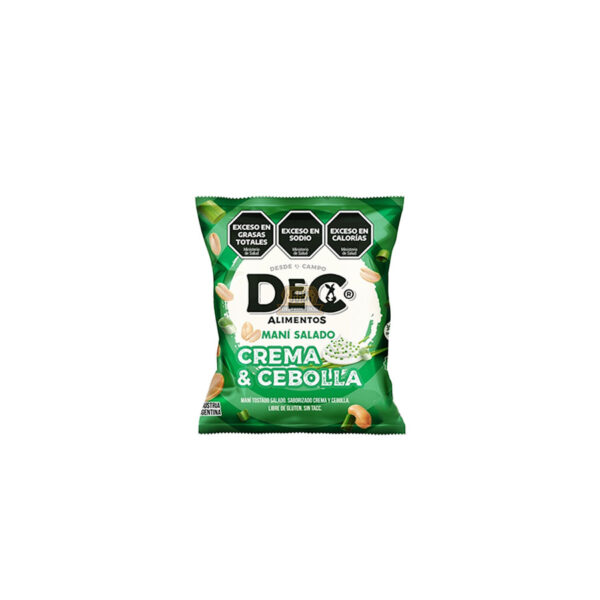 Dec Maní Crema y Cebolla 250g x12