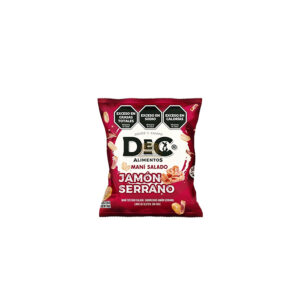 Dec Maní Jamón Serrano 250gr x12