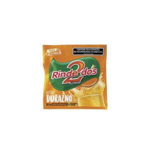 Jugo Rinde 2 en Polvo Sabor Durazno – Display x10 sobres