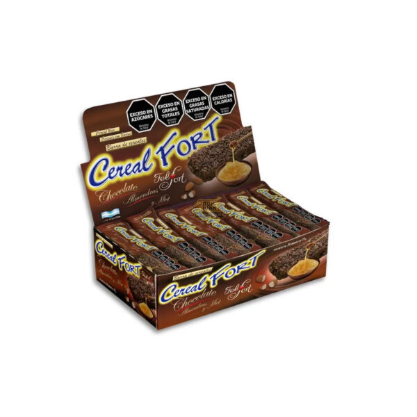 Barra de Cereal Cerealfort Choco Almendras x24