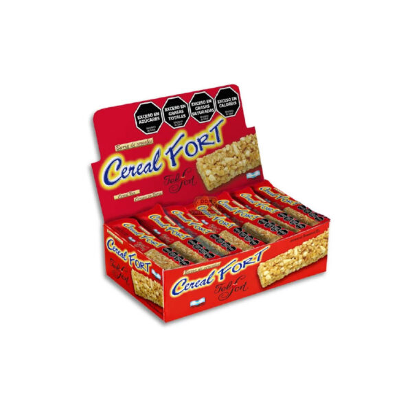 Barra de Cereal Cerealfort Manzana x24