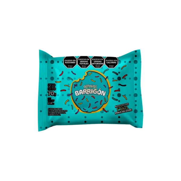 Alfajor Barrigón Blanco 70g x10