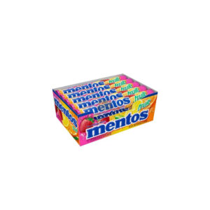 Caramelos Mentos Fruta 29g Display x12
