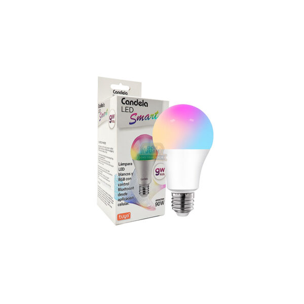Lámpara LED Smart Candela 9W RGB + Blancos