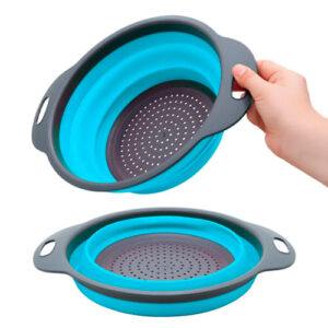 Colador Silicona Plegable Redondo Cod CN17516