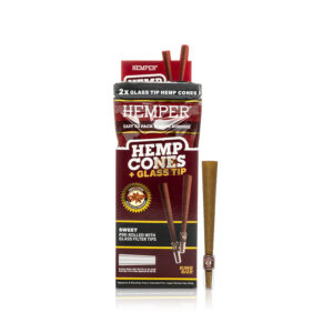 Hemper Papel Hemp + Tips Sweet x2 Caja x12