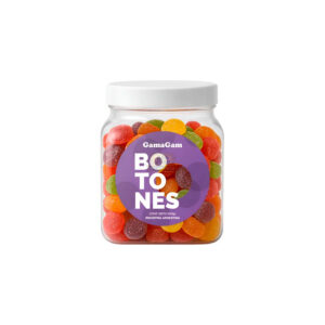Gomitas GamaGum Botones surtidos Pote 500gr