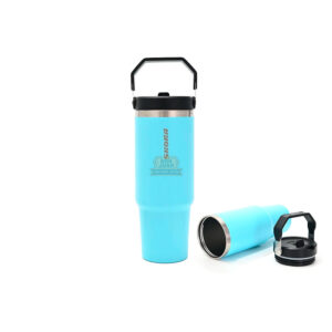 Vaso Térmico Skora Celeste C/pico 900ml Acero